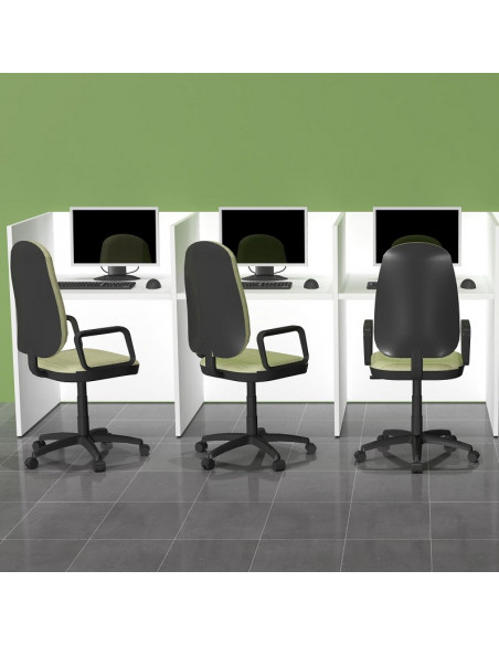 Call center  de oficina madera mop1101030 detalle