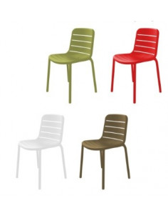 Stackable colored chair GINA by Resol sho1032075 2