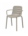 Chaises de terrasse Fauteuil GINA RESOL CHR empilable sho1032075