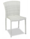 Sedia ospitalità MRM104 rattan bistrot sho1092015 bianco