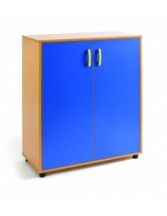 Armoire avec porte et 3 compartiments 113x90 cm aes105009 - TAGAR