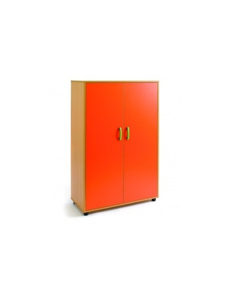 Armario con puertas escolar 148x90 cm aes105012 - Armarios de archivo y gavetas