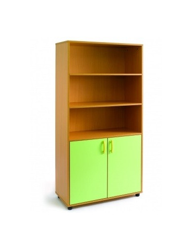 closet with doors low school 183x90 cm aes105015