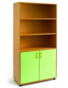 closet with doors low school 183x90 cm aes105015