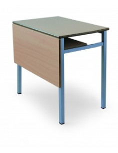 Escrivaninha escolar com painel frontal mes105009 - TAGAR