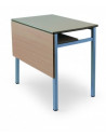 Desk juvenile / adult classroom with skirt mes105009