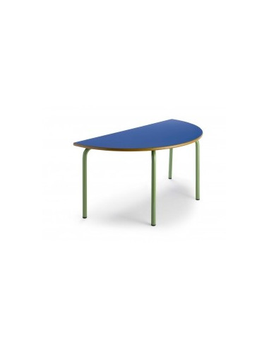 School child semicircular table mes105004