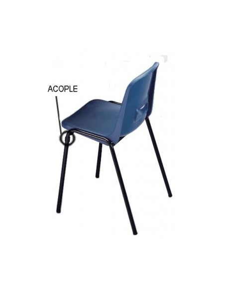 Silla escolar para colgar de mesa ses105002 - Sillas escolares y sillas con pala