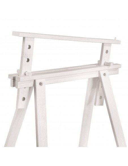 Height adjustable colors trestle desk kme2016001