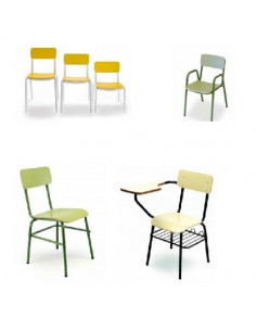 Cadeiras com tablet braços ses105004 - TAGAR 2