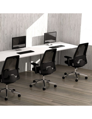  280x80cm. 2 person office workstation 140x80cm mop1101036