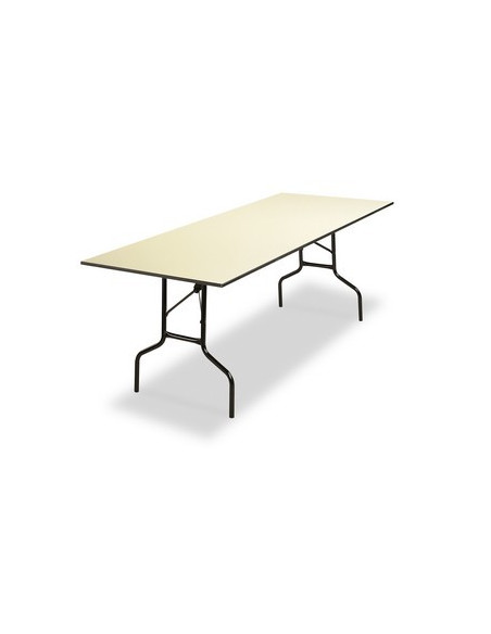 Mesa 200x80cm melamínico eventos catering mpl1032014
