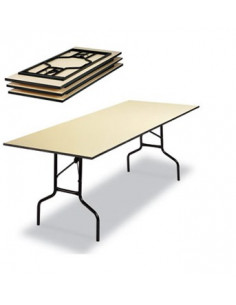 200x80cm Melamine folding banquet table mpl1092001 2