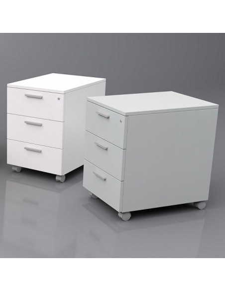 Caisson 2 tiroirs avec roues aca1044003-DESKandSIT