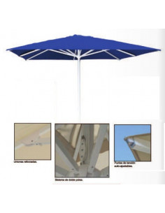 Ombrel·la d'alumini,  parasol rectangular de 3x2metros HD pho2005018 2