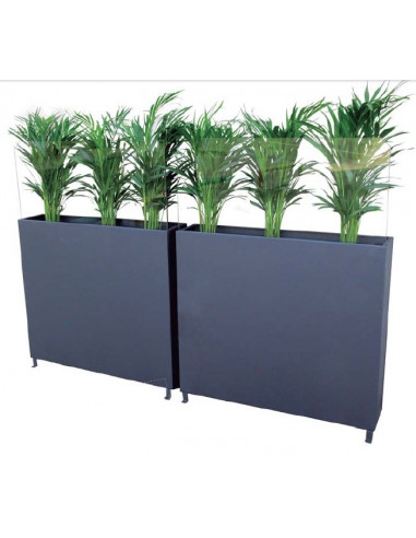 Jardiniere-pot-fleurs et Écran hauteur 130cm pour bar et restaurant mse2005001