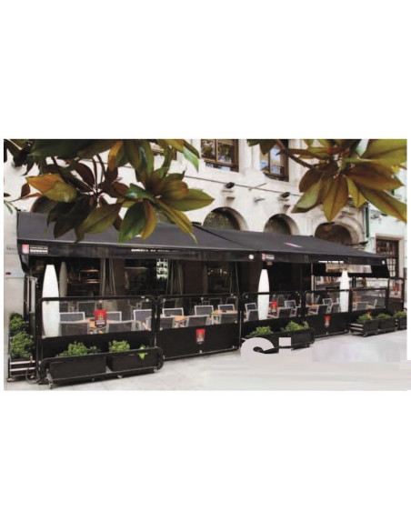 Divider module with flowerpots Siena by Ezpeleta mse1104002