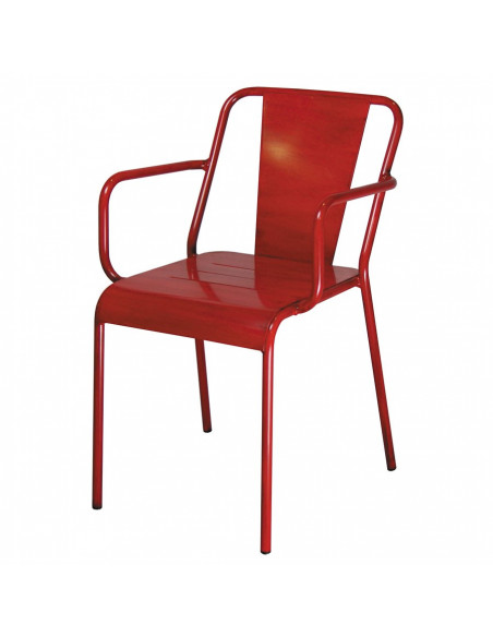 Terrace armchair vintage style Minerva by Alutec sho1100003