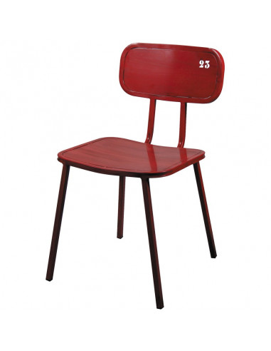 Silla de bar de exterior modelo colegial sho1100004