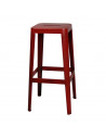 Tabourets de bar-Tabouret haut de Bar vintage en acier galvanisé Bender de Alutec sta1100006