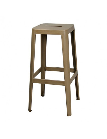 Sgabelli de bar-Alto sgabello bar in stile vintage Bender de Alutec sta1100006