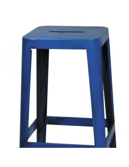 Stools for bar and terrace-Terrace high stool vintage style Bender by Alutec sta1100006