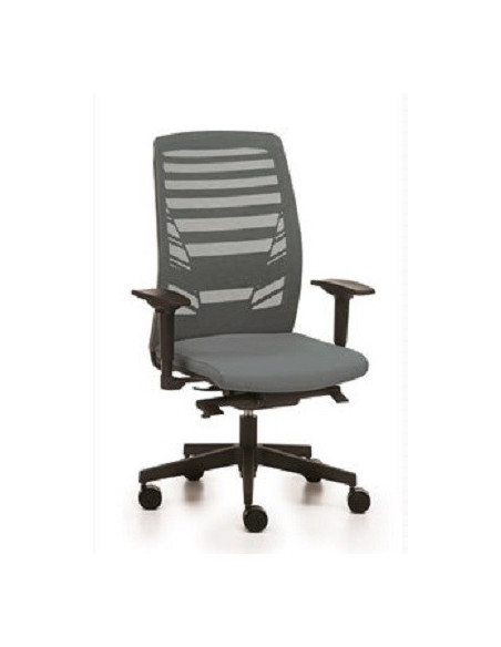 Siège synchrone dossier filet à couleurs ergonomique TELMA MESH ste72001