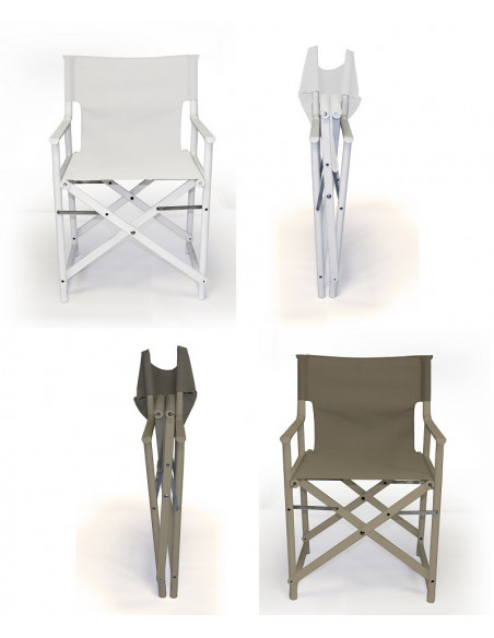 Cadira director moderna en textil plegable sho1032083  Cadires de terrassa