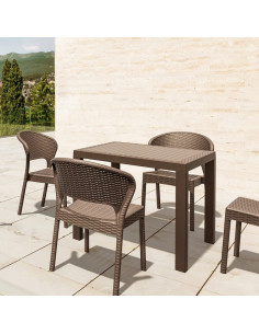 Mesa em vime Orlando SIESTA mho1032057 2