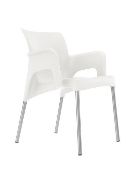 Chaises de terrasse SUN GARBAR fauteuil empilable sho1032079