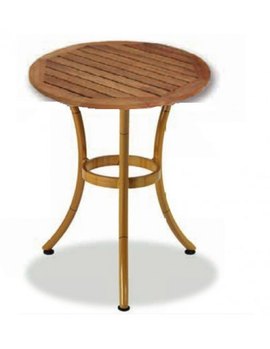 Teak Outdoor bistrot table 415 mho109222