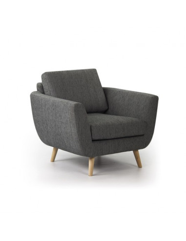 Fauteuil modern en gris sde887002