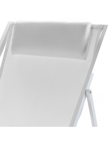 Tumbona plegable regulable de aluminio y textilene sho1032087  Sillas de jardín