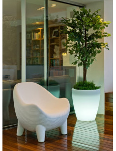 Divano panca terrazza con luce o senza luce chill out sho1146001 2