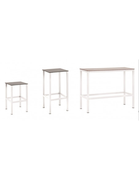 Stools for bar and terrace-High stool for bars and terraces industrial finish sta1145001