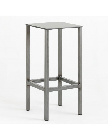 Tabourets de bar-Tabouret haut pour les bars et terrasses aspect industriel sta1145001