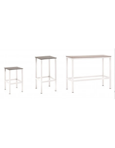 Stools for bar and terrace-Low stool for bars and terraces industrial finish sta1145002 2