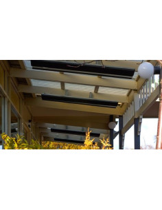 Riscaldatore a infrarossi senza luce alla terrazza onde medie sho1111022 2