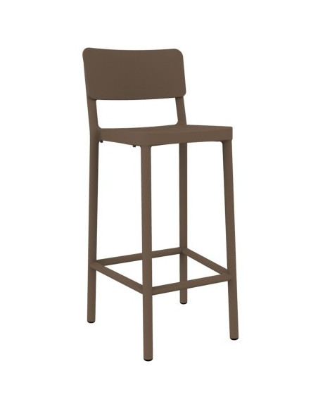 Stools for bar and terrace-High colored stool LISBOA by Resol sta1032059