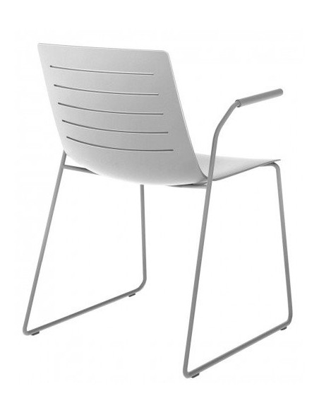 Cantilever chair with armrests SKIN by Resol sho1032090