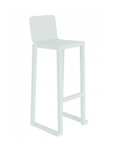 Tabourets de bar-Tabouret empilable en aluminum Barcino Resol sta1032054