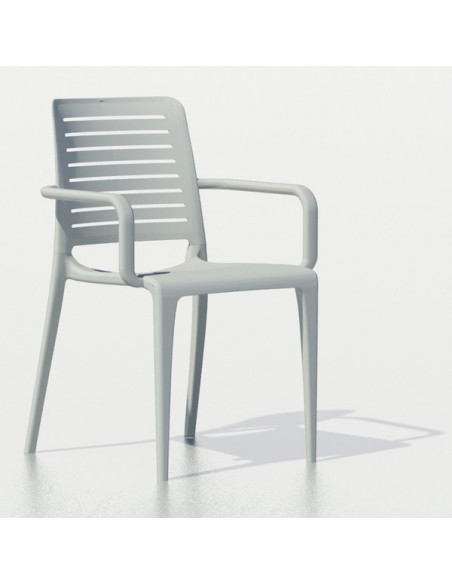 Silla PARK apilable sho1104009 blanco