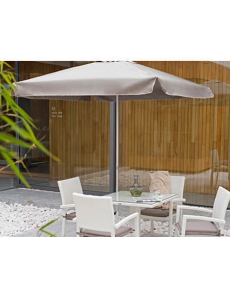 Base metálica para fijar al suelo para parasol colección aluminio de Ezpeleta   pho1104009