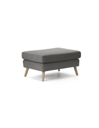 Pouf moderno cinza com base tenha sde887005