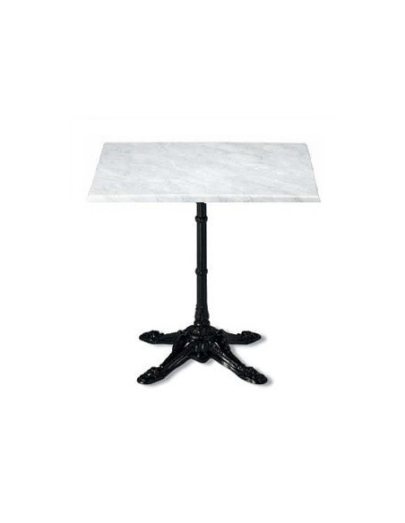  Table bistrot en marbre de Carrare mho1092021 carrée