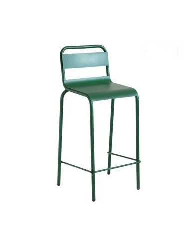 Tabourets de bar-Tabouret en acier empilable en couleurs sho1145012