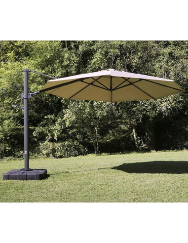 Diam 3.5m Parasol de pie lateral redondo LA2 pho1032007  Parasoles para terrazas