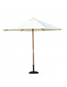 Hardwood round 3 meters sun umbrella M2 GARBAR pho1032006 Umbrellas for terraces