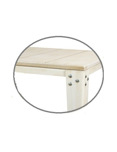 Mesa para comedor vintage para hostelería coleccion ALLAG mho1100005