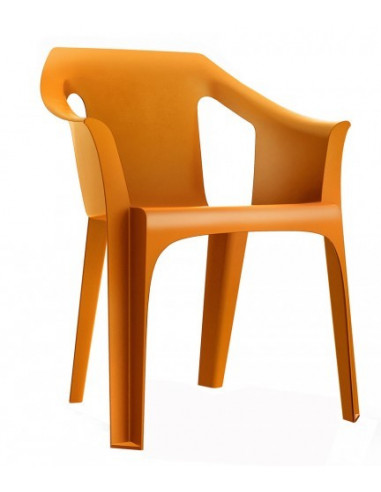 Stackable plastic Cool armchair by GARBAR sho1032050